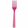 pinkfarvede gafler