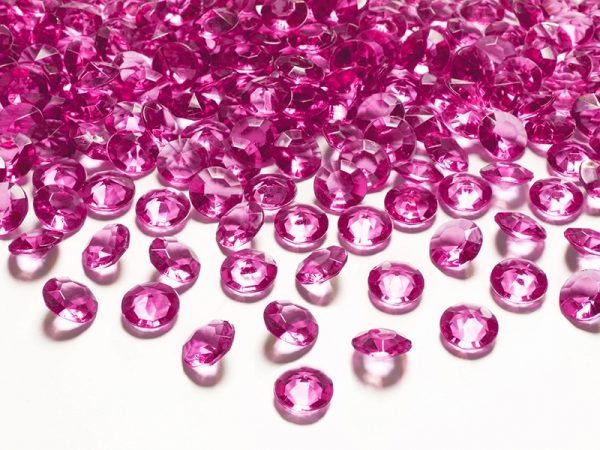 Borddiamanter pink
