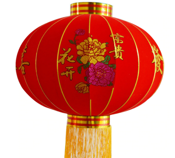 Kinesisk lanterne med glimmer