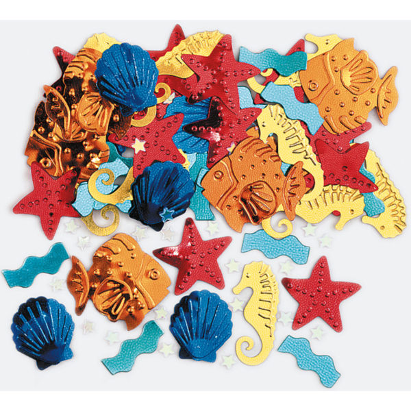 Luau sea life konfetti